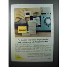1959 Kodak Kodachrome Film Ad - Sharpest Detail