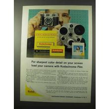 1959 Kodak Kodachrome Film Ad - Sharpest Color Detail