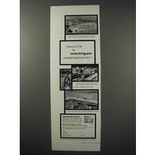 1960 Michigan Tourism Ad - Become a Watersplasher