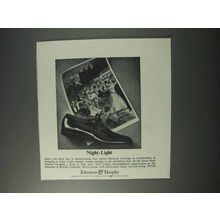 1963 Johnston & Murphy Shoes Ad - Night-Light