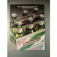 1983 Heineken Beer Ad - Come to Think Of It!