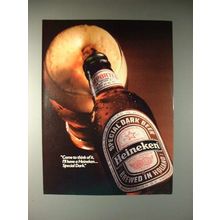 1983 Heineken Special Dark Beer Ad - Think of It!