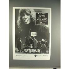 1992 American Red Cross Ad w/ Carly Simon