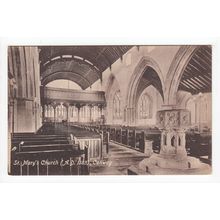 St Mary's Church Conway Postcard Conwy Local Publisher T R Hammond