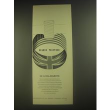 1958 De Laval-Holroyd Ad - Geared Together