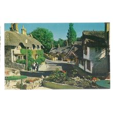 THE OLD VILLAGE, SHANKLIN, ISLE OF WIGHT used postcard by Constance 1982 pm =