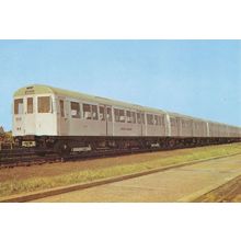Underground A Stock Train Amersham Watford Metropolitan Line Postcard