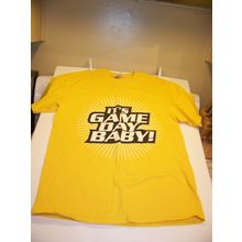 MAN SPORTS SUPPZ.COM ITS GAME DAY BABY T SHIRT BRAND NEW NEVER WORN FITNESS