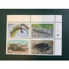 ICOLLECTZONE US Palau 113-116 Plate Block VF NH