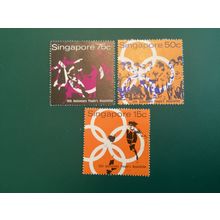 ICOLLECTZONE Singapore 116-118 VF Hinged