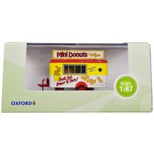 Mobile Food Trailer "Mini Donuts" 1/87 (HO) Scale Diecast Model by Oxford Die...