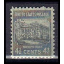 809 4 1/2c White House Fine MNH B0165