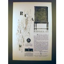 1928 RCA Radiola 64, 60 Radio, Loudspeaker 103 Ad