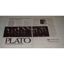 1982 Control Data PLATO Computer Ad - How World Learns