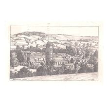 BEAMINSTER, DORSET used postcard 1974 postmark =