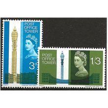 1965 SG679-680 Post Office Tower Unmounted Mint..