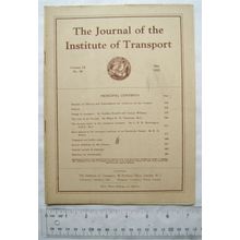 1952 Journal of Institute of Transport Vol. 24, No. 10
