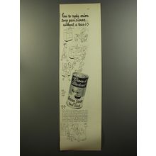 1953 Crosse & Blackwell Onion Soup with Beef Stock Advertisement