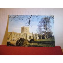 EDINGTON PRIORY CHURCH, WILTSHIRE. unused vintage postcard (A) =