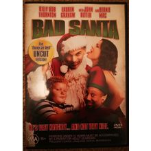 Bad Santa DVD Billy Bob Thornton Lauren Graham Bernie Mac Brett Kelly Tony Cox