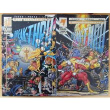 MINI-SERIES - BREAK-THRU #1 & 2 - MALIBU COMICS (1993)
