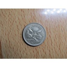 Australia 1971 5 Cents Coin