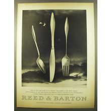 1961 Reed & Barton Lark Silverware Advertisement