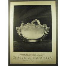 1961 Reed & Barton Squared Bowl Advertisement