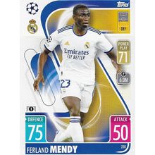 Match Attax UCL/UEL/UECL 2021-22: Real Madrid CF, Defender - Mendy (Ferland)