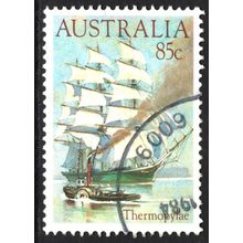 AUSTRALIA 1984: CLIPPER SHIPS - 85c THERMOPYLAE USED (G1)