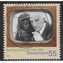 GER 2009 55c 'BERNHARD GRZIMEK' FINE USED (EBID 54-288)