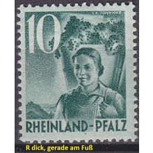 GERMANY Alliiert Franz. Zone [RheinlPfalz] MiNr 0037 y a I ( */mh )