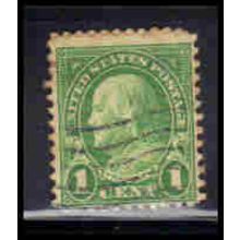 Used 632 1c Benjamin Franklin Average Plus KA7181