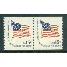 1618C 15c Fort McHenry Flag Fine MNH Pair MA3619