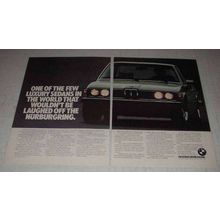 1977 BMW 530i Car Ad - Wouldn't be Laughed Off