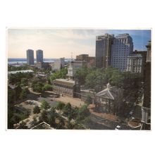 INDEPENDANCE PARK, PHILADELPHIA, PENNSYLVANIA, USA unused vintage postcard =