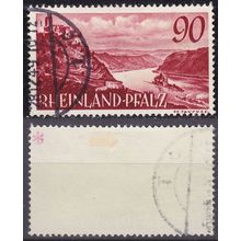 GERMANY Alliiert Franz. Zone [RheinlPfalz] MiNr 0041 y ( O/used ) [01] geprüft