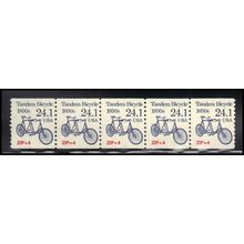 2266 24.1c Tandem Bicycle Fine MNH Dry Gum PNC 1/5 X1311