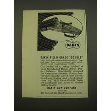 1960 Dakin Field Grade Double Shotgun Advertisement