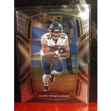 2020 Panini Select DAVID MONTGOMERY (Chicago Bears) CLUB Level Card #214