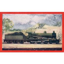 Great Central Railway 4-6-0 Train JG Robinson Wrench Series Postcard