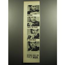 1957 WQXR Radio Station Advertisement
