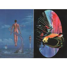 Pink Floyd The Wall 2x Postcard s