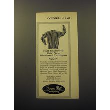 1960 Rogers Peet Fashion Ad - Fall Exclusive our new Shetland Cardigan