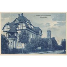 Volkmarsen Kreissparkasse German Old Postcard