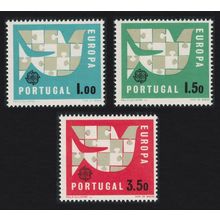 Portugal Europa CEPT 3v 1963 MNH SG#1234-1236
