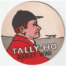 BEER MAT - ADNAMS BREWERY - TALLY HO BARLEY WINE - (Cat No 008) - (1977)