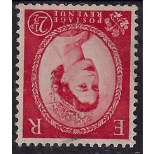 GB 1955 QE2 2 1/2d Red Wilding type 2 Inverted Wmk 165 SG 544bwi. ( H964 )