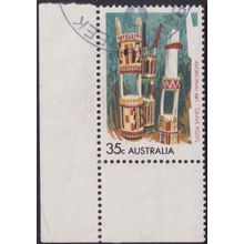Australia 1971 35c Aboriginal Art with Retouch to AR of ART