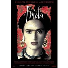 Frida (2002)_3 Movie Film Poster Canvas iconic design